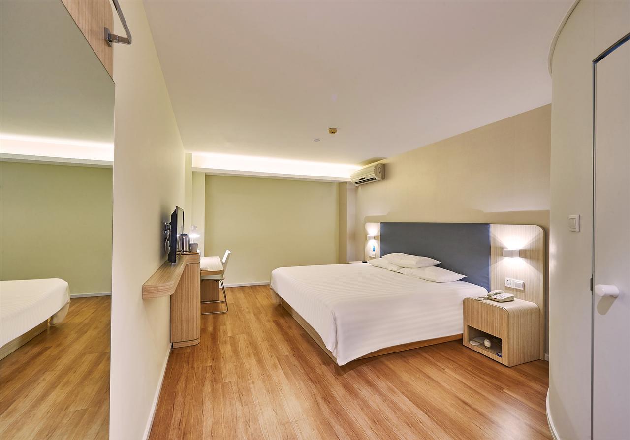 Hanting Hotel Zaozhuang Taierzhuang Ancient Town Yanzibu Exteriör bild