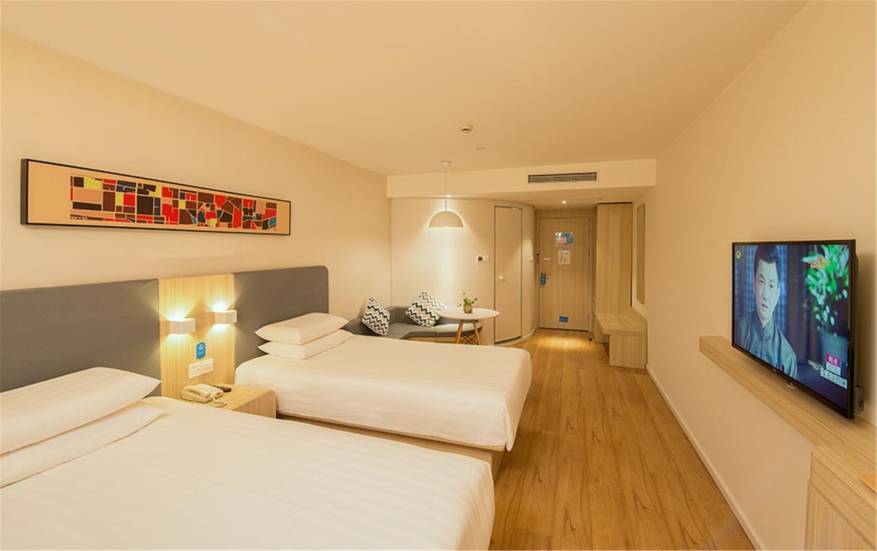 Hanting Hotel Zaozhuang Taierzhuang Ancient Town Yanzibu Exteriör bild